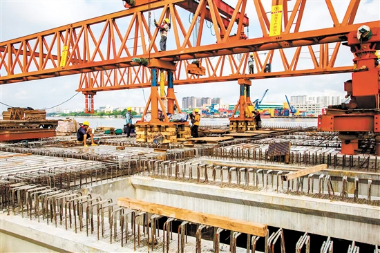 開平市三埠港搬遷項目建設(shè)有序推進(jìn)。