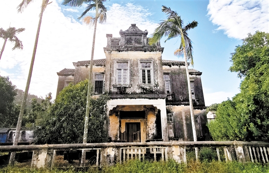 活化前的臺城官步村翹廬1922。