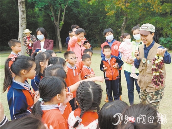 東湖公園舉辦科普活動。