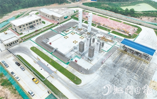 臺(tái)山首個(gè)天然氣綜合站正式投入運(yùn)行，臺(tái)山用氣正式邁入“管道聯(lián)通、雙源保障”的新階段。