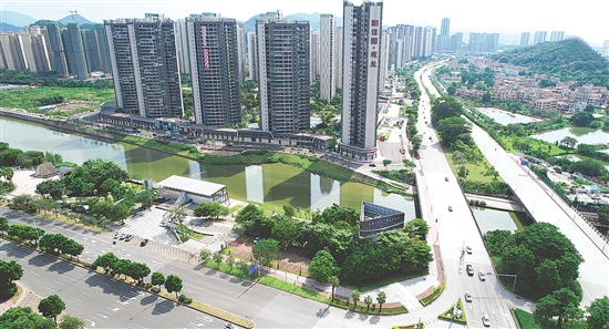 華盛路片區(qū)樓盤扎堆。