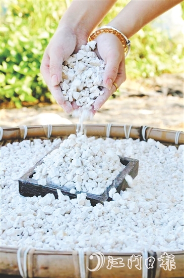 美如華合作社出品的葛粉成功入選第三批“臺(tái)山優(yōu)品”名錄。