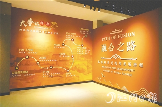 近年來(lái)，鶴山高質(zhì)量推進(jìn)村史館建設(shè)。圖為龍口鎮(zhèn)霄南鮮卑古村落文化館。