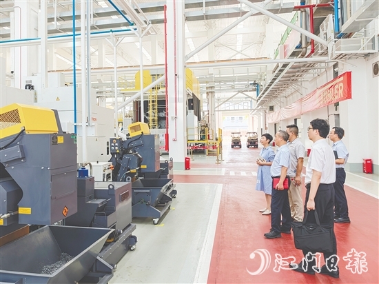 工商銀行江門分行深入企業(yè)調(diào)研，對接金融需求。