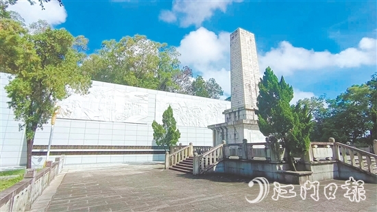 恩平革命烈士紀(jì)念碑已換新顏。