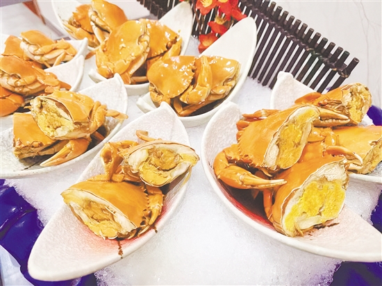 臺山青蟹味道鮮美。