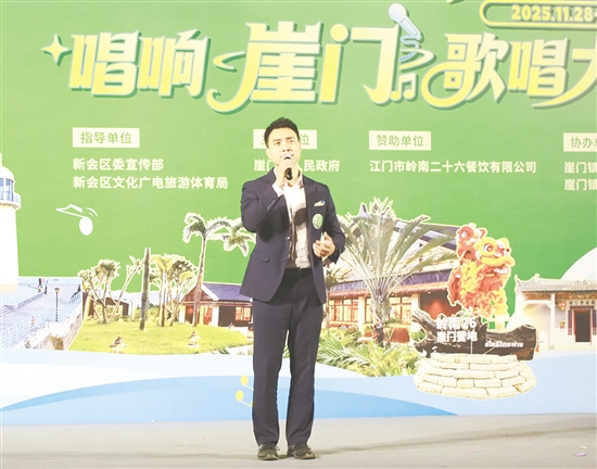 大賽現(xiàn)場(chǎng)，選手激情獻(xiàn)唱。