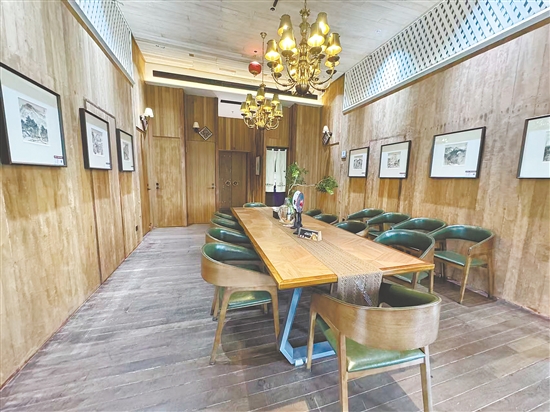 僑房經(jīng)過活化改造后，室內(nèi)空間十分雅致。