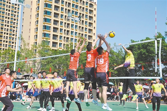 臺山以多維度的賽事矩陣，勾勒出“排球之鄉(xiāng)”的活力版圖。