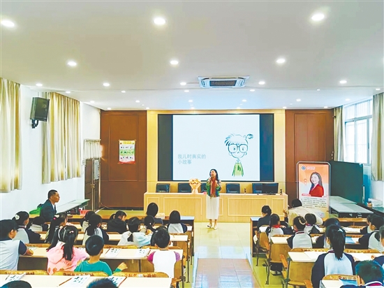 讀寫分享會現(xiàn)場。