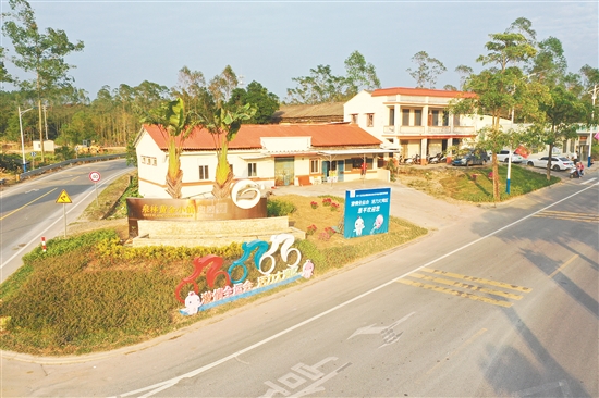 抓住承辦十五運會賽事契機，恩平市對通往賽場的“迎賓大道”進行了系統(tǒng)性改造，打造鄉(xiāng)村美景。