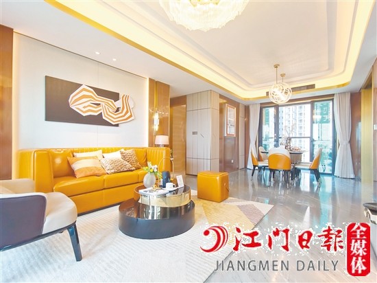 江門二沙島戶型南北對流，通風(fēng)采光好。商家供圖