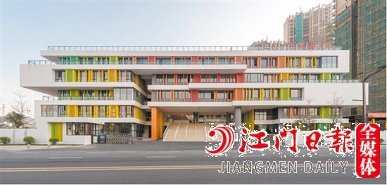 江門一中附屬小學(xué)實景圖。