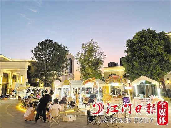 市區(qū)樓盤舉辦市集成了一種潮流。