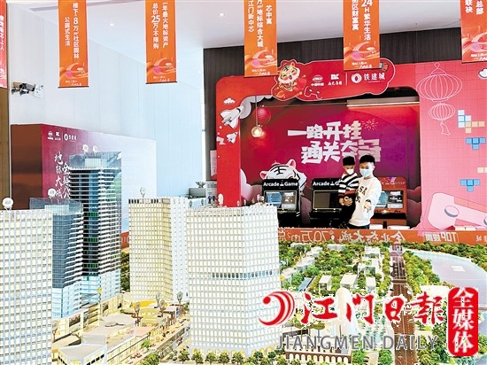 春節(jié)期間，房企做足準(zhǔn)備，迎接購房者的到來。