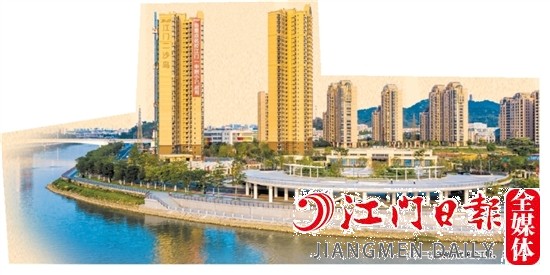 江門二沙島擁有優(yōu)美的江景。