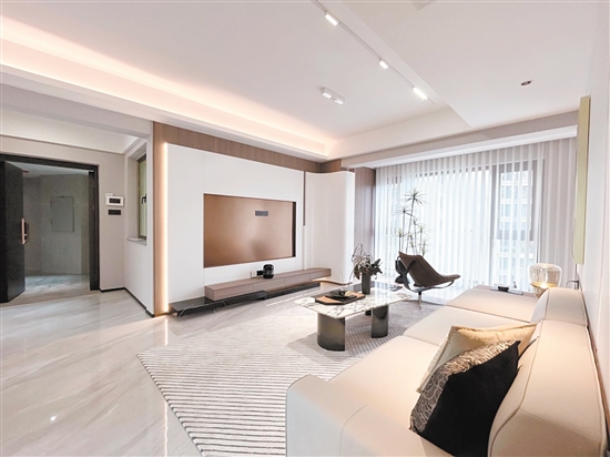 錦富匯景灣C位13幢樣板房。