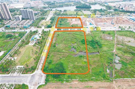 地塊實(shí)景圖。