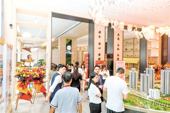 本地房企開展“以舊換新”活動(dòng)。