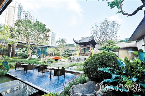 江門保利瑯悅環(huán)境優(yōu)美。