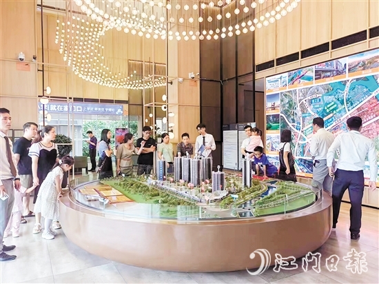 深中通道通車后，江門一些樓盤吸引了不少深圳客。