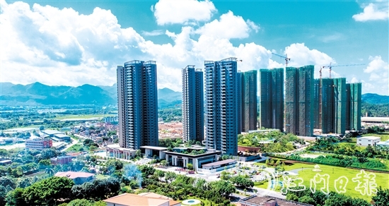 今年上半年，本土房企銷量出色。