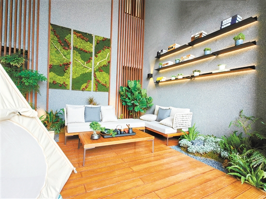 第四代住宅具有空間利用率高的特點(diǎn)。