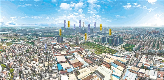 新會(huì)會(huì)城街道西甲村上大圍工業(yè)區(qū)地塊周邊配套完善。