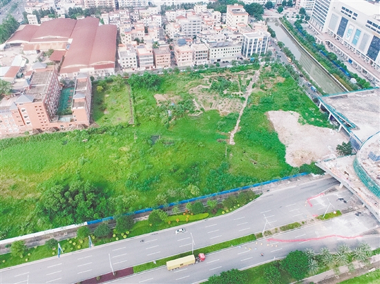 江門市JCR2025-130（江海15）號地實景圖。