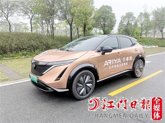 ARIYA的外觀動(dòng)感十足。