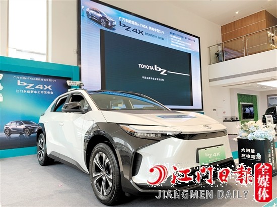 bZ4X外觀霸氣十足。