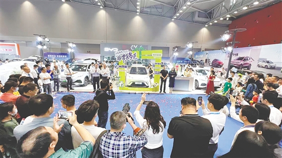 新車上市是車展的一大亮點。